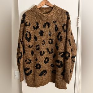 Leopard Print Sweater